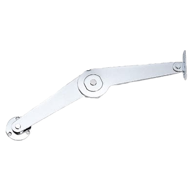 Chrome locking lid stay designed for smooth lid support in hardware and storage organization collections under $50