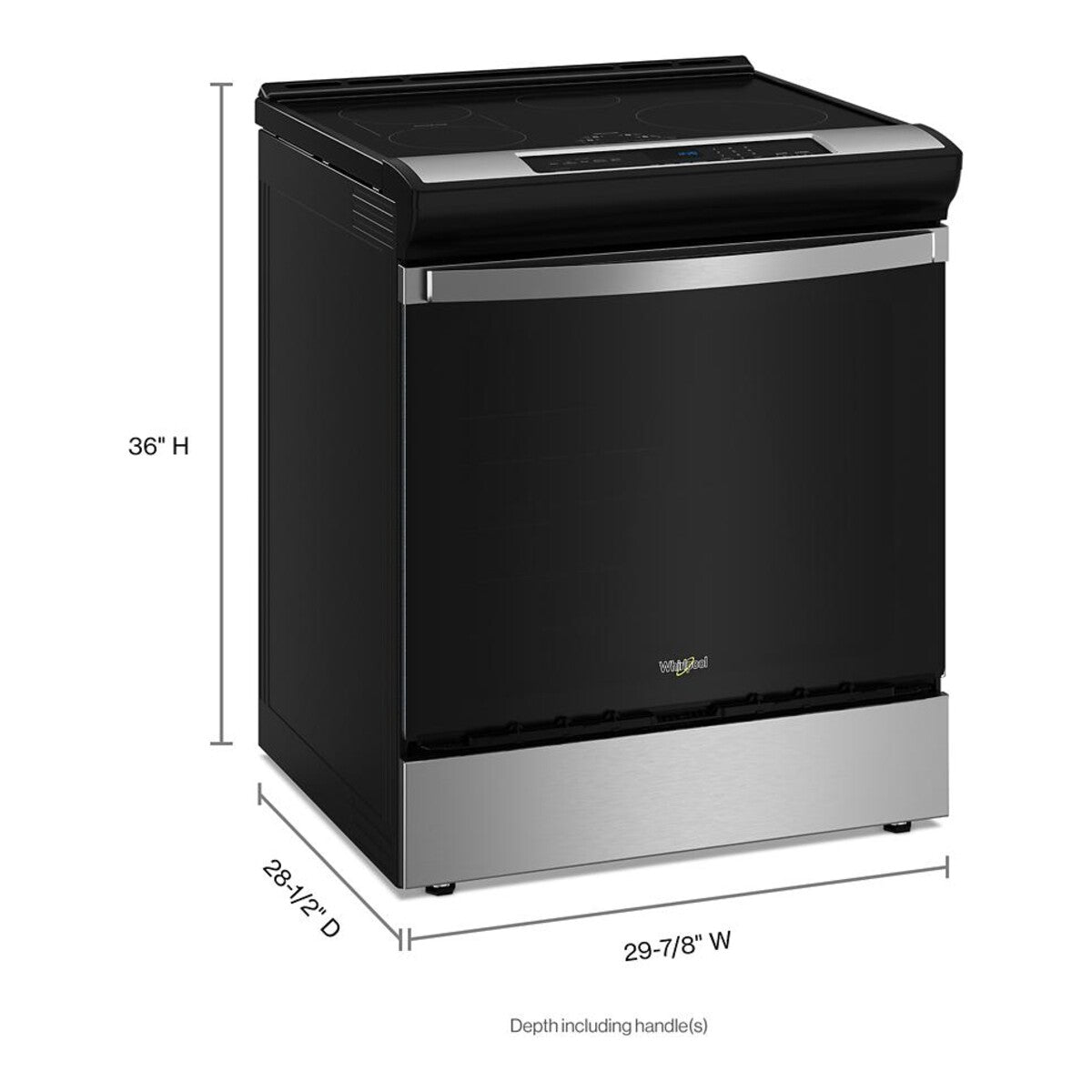 30-inch Induction Range with No Preheat Air Fry