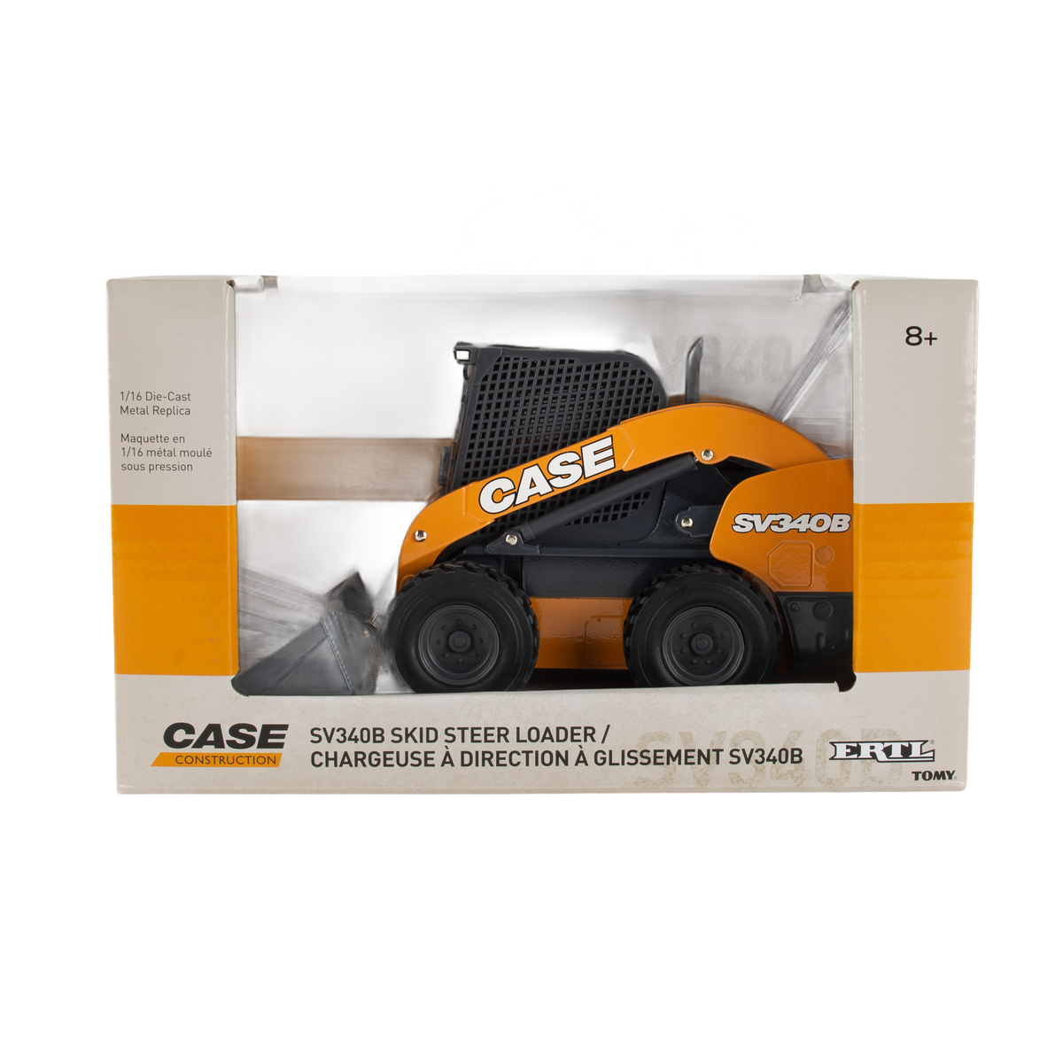 TOMY 1:16 Case SV340B Skid Steer Loader