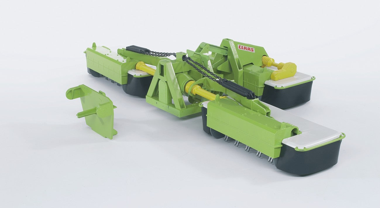 Green scale model disc mower with detailed components for Vehicles & Remote Controlled Toys and Bruder Toys collections under $100