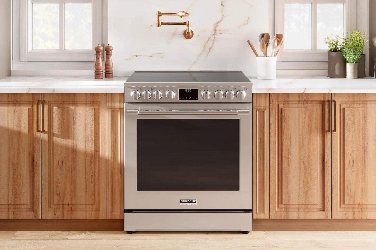 30" Electric Range with No Preheat and Air Fry