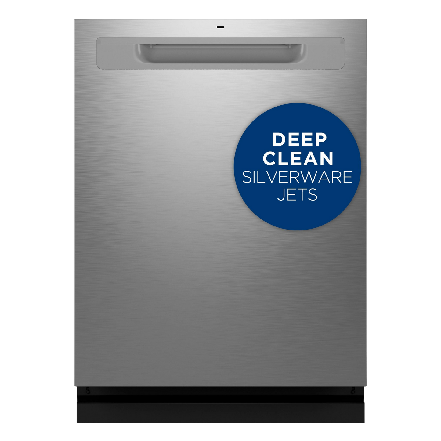 GE® ENERGY STAR® Fingerprint Resistant Top Control with Stainless Steel Interior Dishwasher with Sanitize Cycle