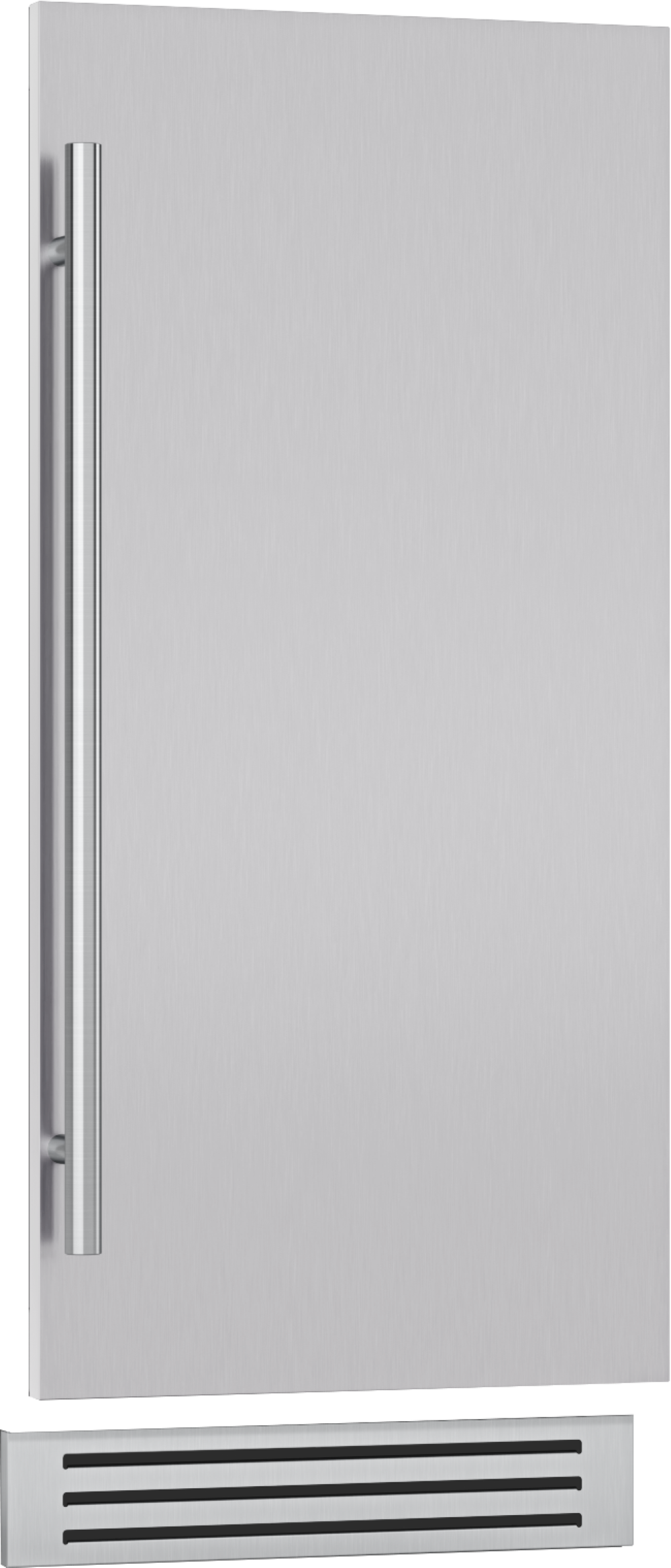 Presrv Ice Machine Overlay Panel Kit, 15in, SS, w/Handle & Kickplate