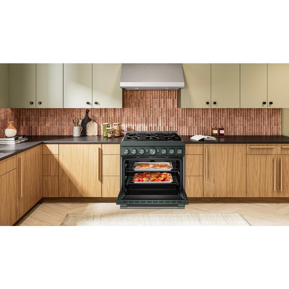 KitchenAid® 36-Inch 6 Burner Commercial-Style Gas Range with No Preheat Air Fry Mode