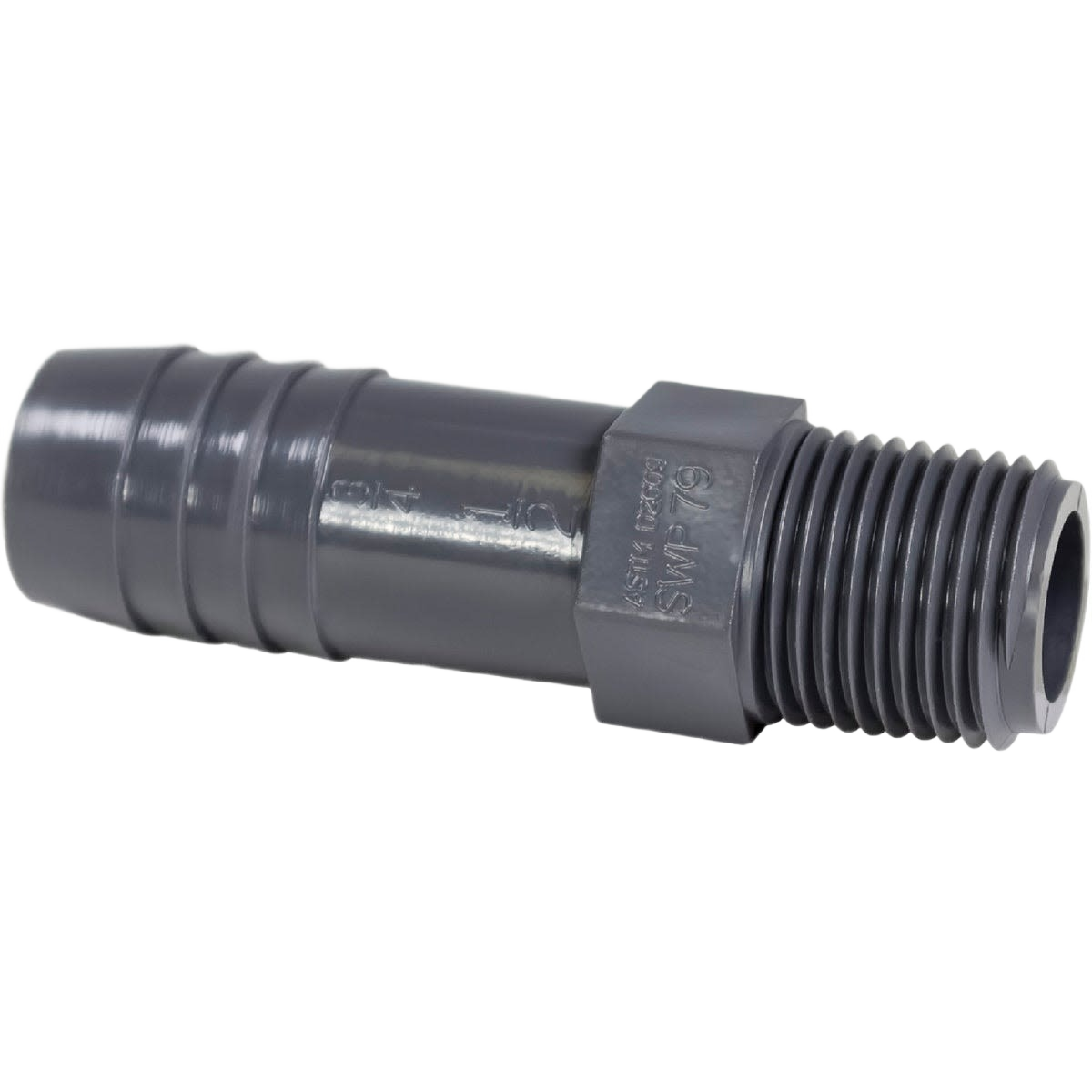Polypropylene reducing hose adapter with male pipe thread for plumbing and home improvement projects under $50