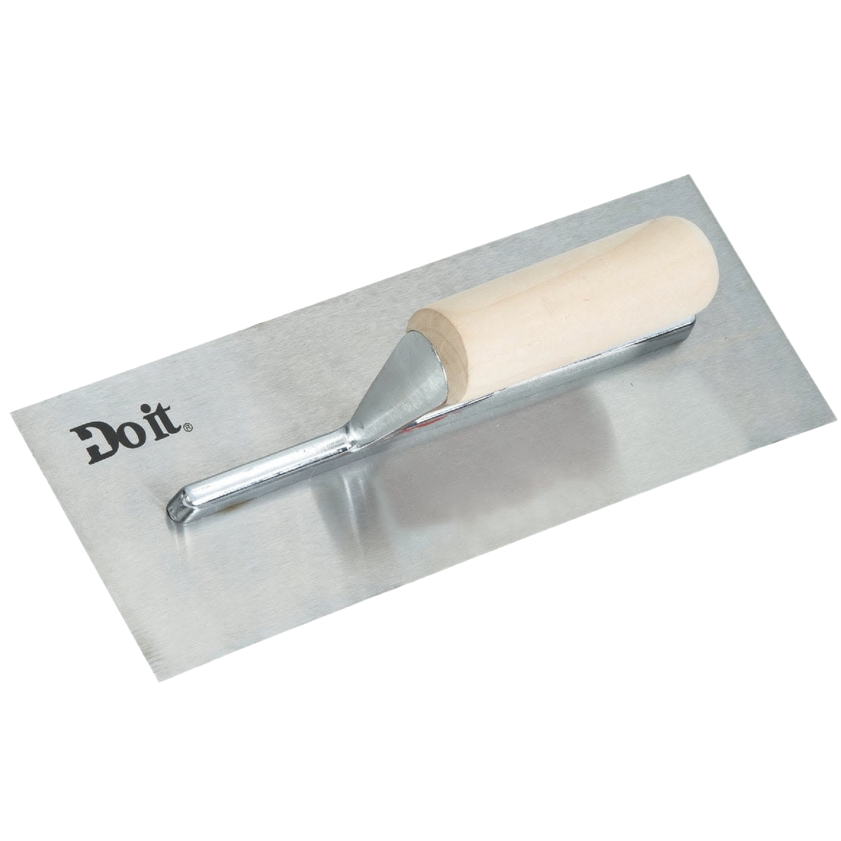 11-inch drywall trowel with tempered steel blade and smooth wooden handle from Drywall Tools collection