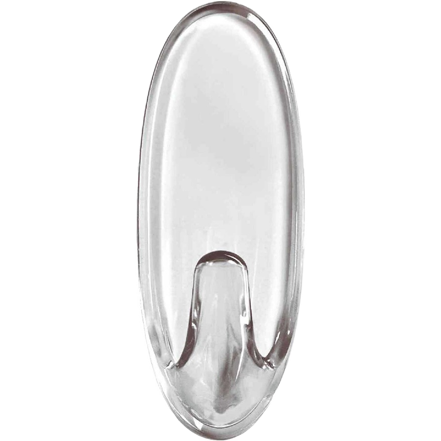 Clear medium adhesive hook with strong damage-free hanging for home improvement and hardware under $50 collections