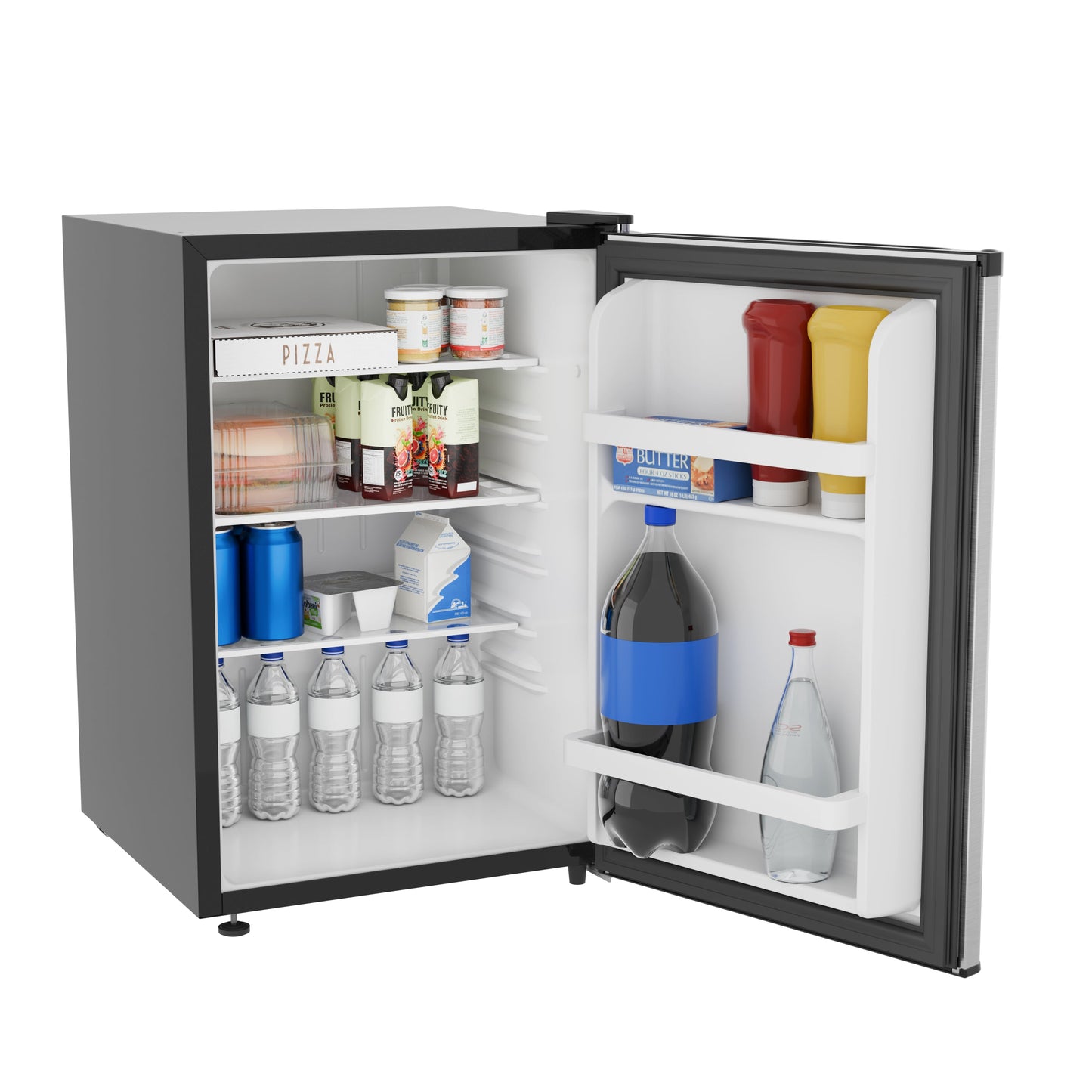 Avanti 2.6 Cu. Ft. Compact Refrigerator with Auto-Defrost - Stainless Steel