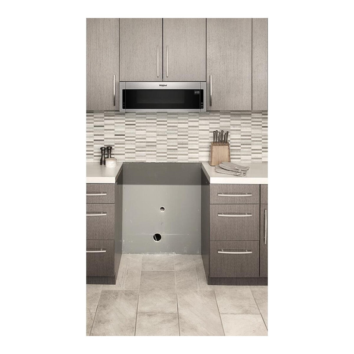 1.1 cu. ft. Low Profile Microwave Hood Combination