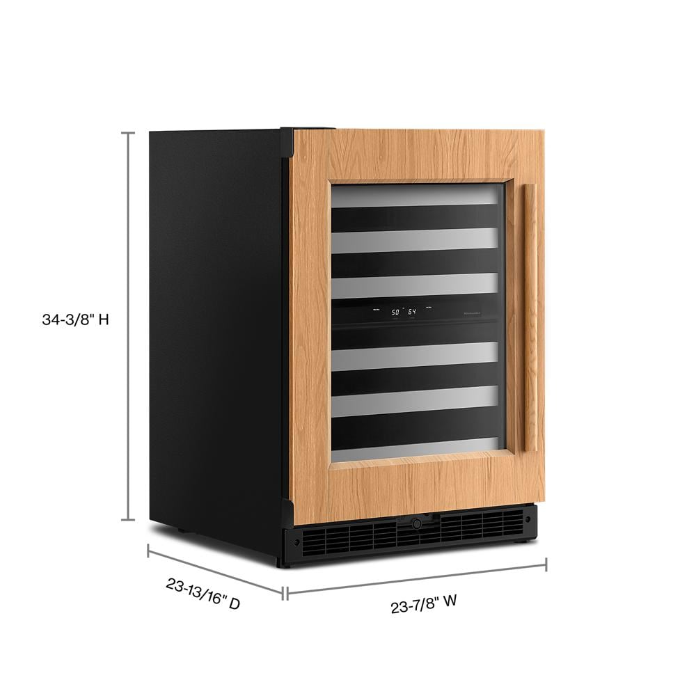 24" Panel-Ready Undercounter Wine Cellar