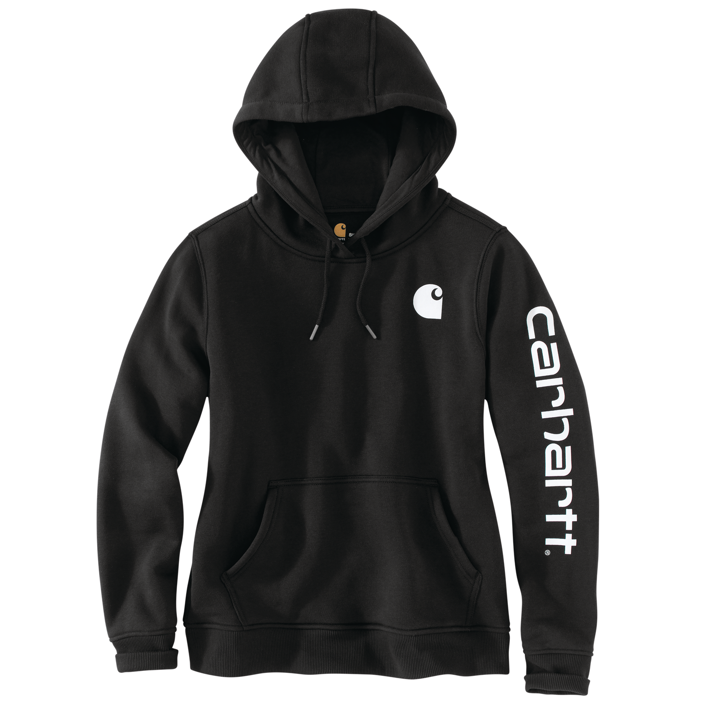 Carhartt Women's Relaxed Fit Midweight Logo/Sleeve Graphic Hoodie