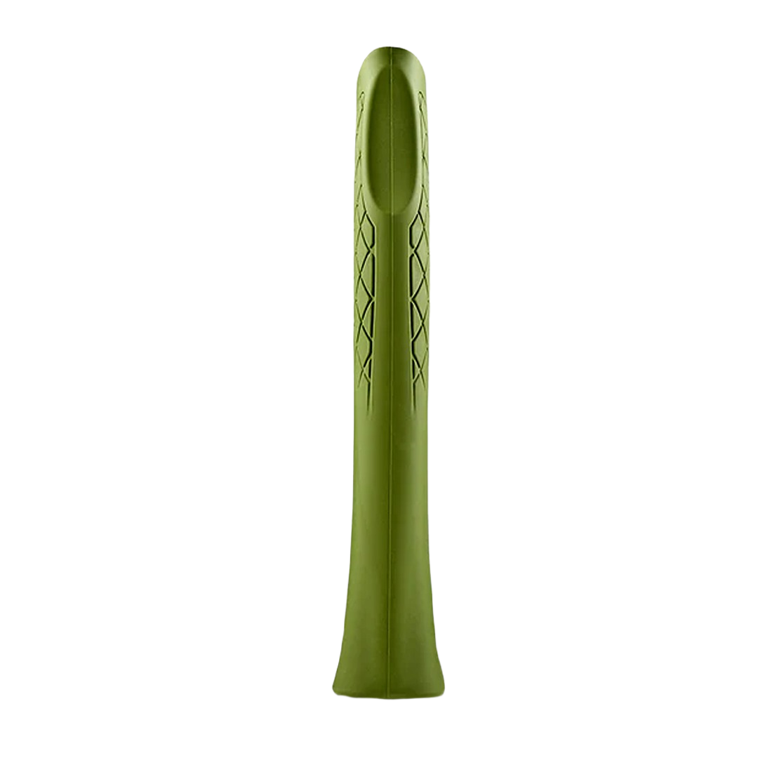 Ergonomic green replacement grip with textured pattern designed for improved comfort and control in tool use