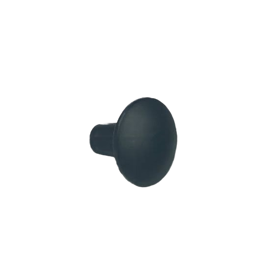 Small matte black smooth cabinet knob pull for furniture accessories in home improvement hardware collections