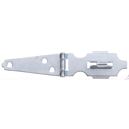 Zinc-plated 3-inch hinge hasp for securing doors, gates, and cabinets in hardware and home improvement tools under $50