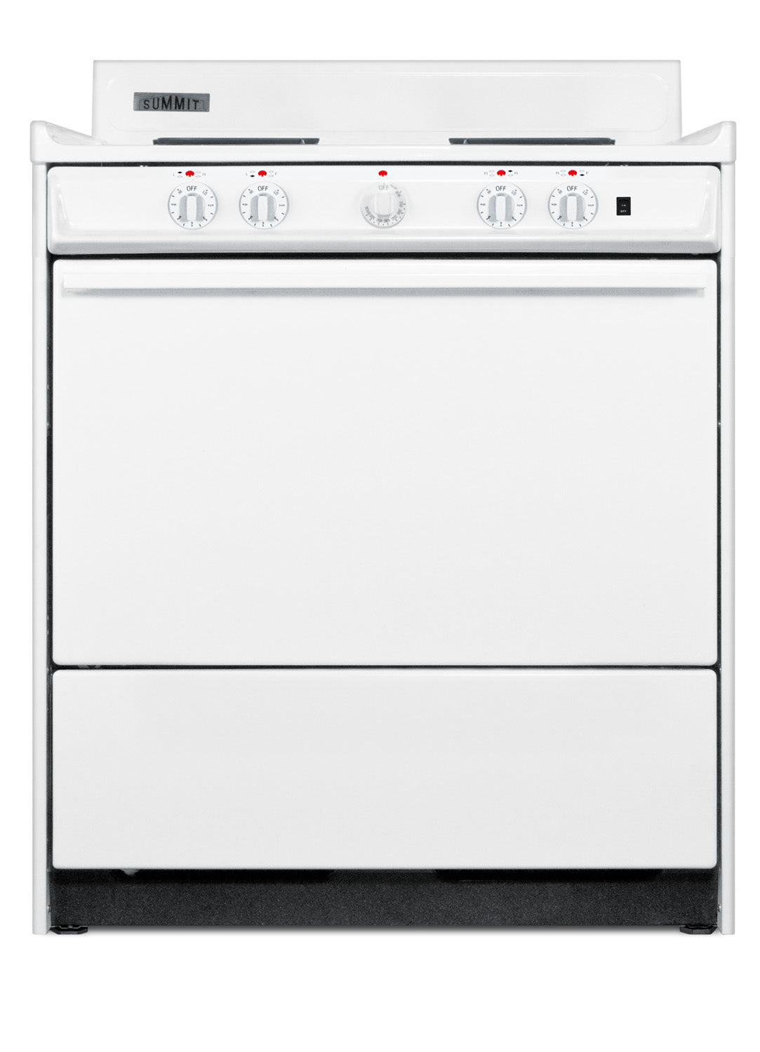 30" Wide Electric Coil Top Range