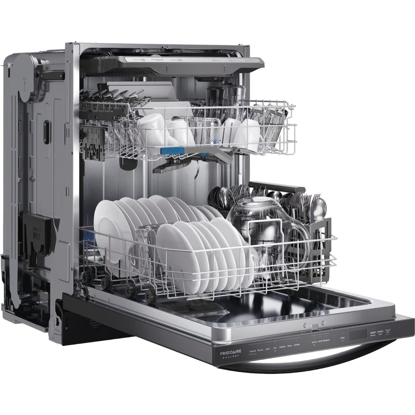 24" Stainless Steel Tub Built-In Dishwasher with CleanBoost™