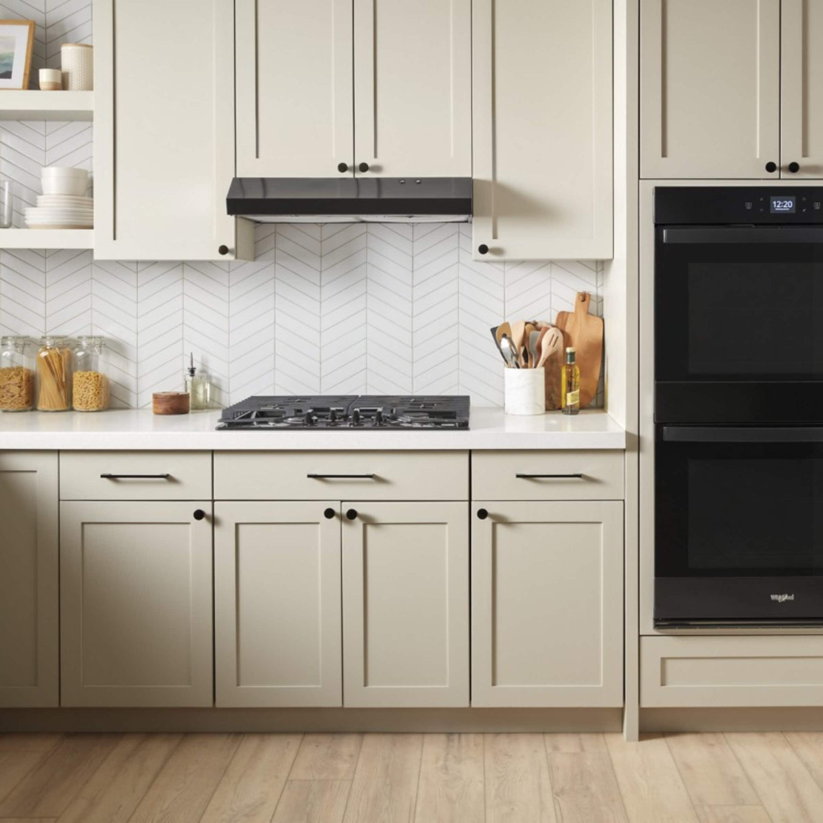 8.6 Total Cu. Ft. Double Wall Oven with Air Fry When Connected