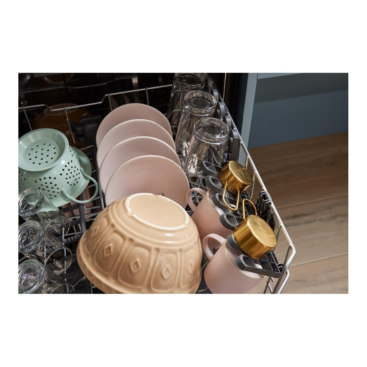 44 dBA ADA Compliant Dishwasher Flush with Cabinets with 3rd Rack