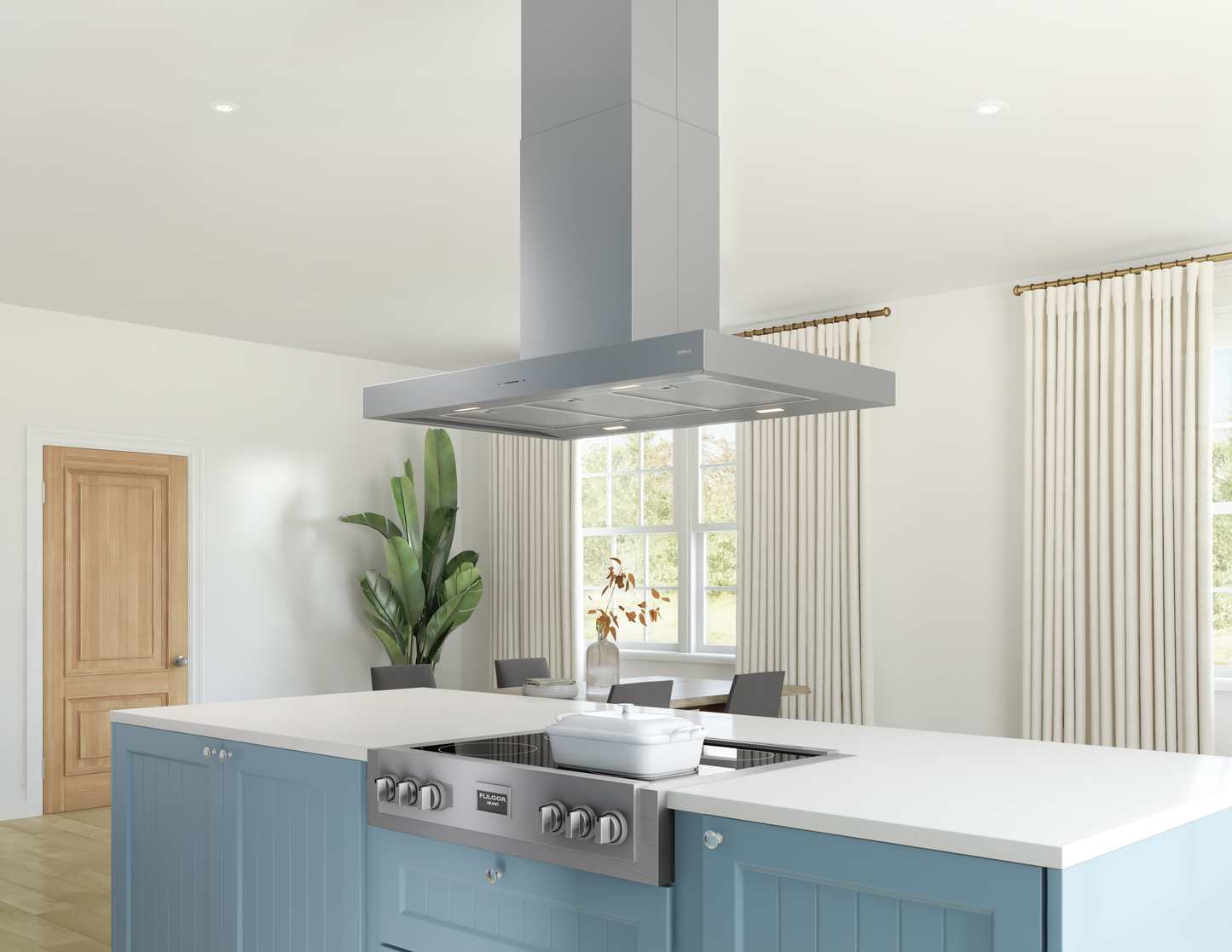 Roma Island Hood 36" LED 600 CFM ACT