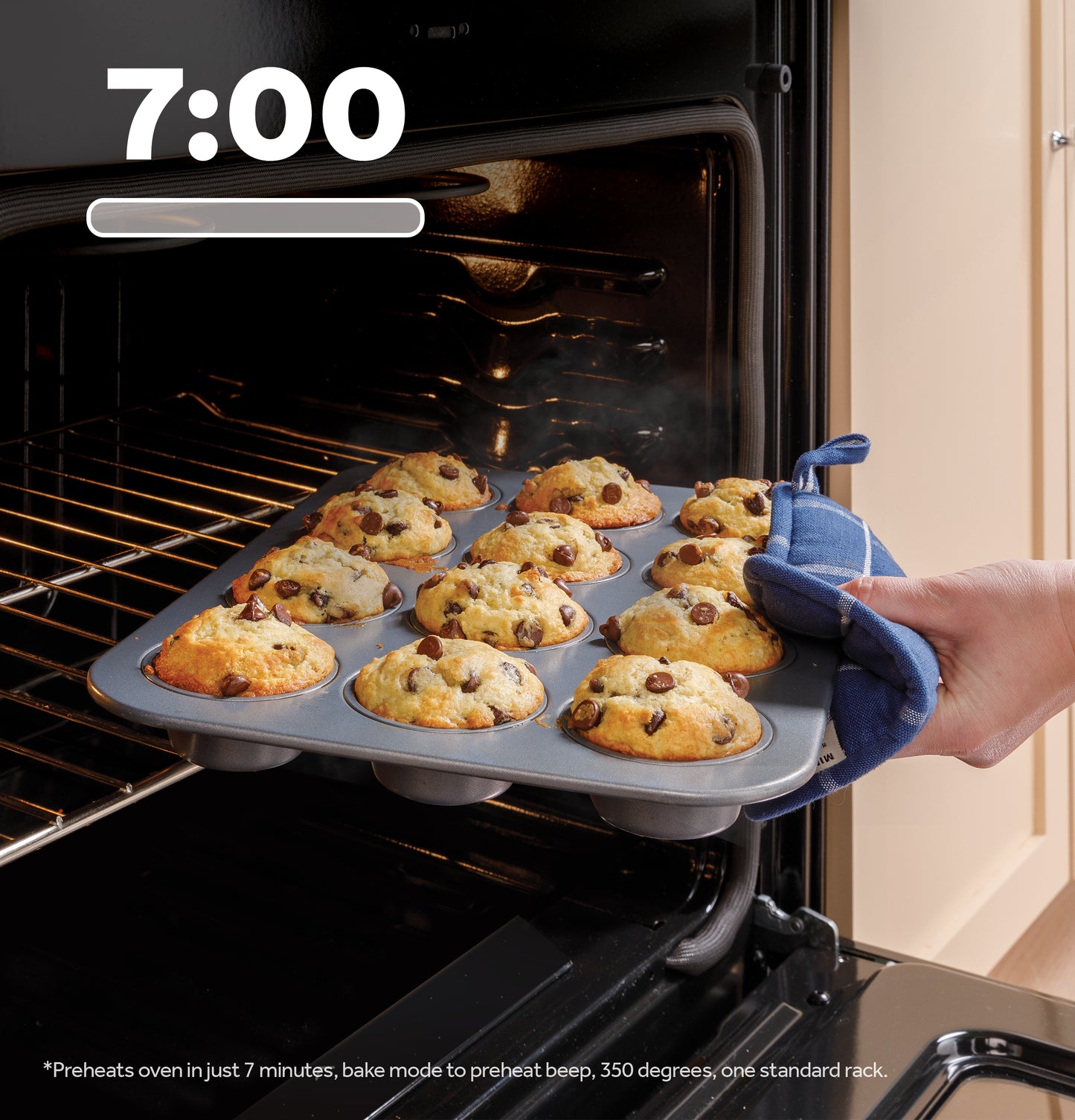 GE® ENERGY STAR® 30" Free-Standing Electric Range with Crisp Mode