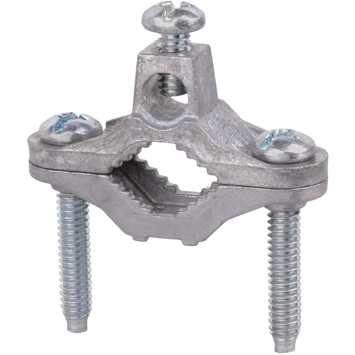 Zinc die-cast ground clamp with screws for electrical and home improvement use under $50 tools and supplies