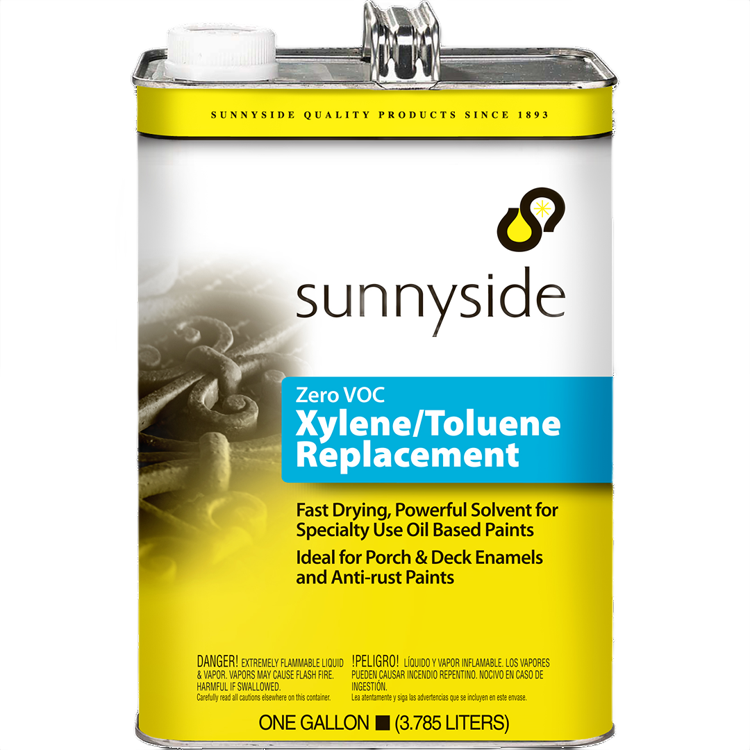 One gallon metal can of Sunnyside solvent for paint thinning in paint & supplies under $50 collection