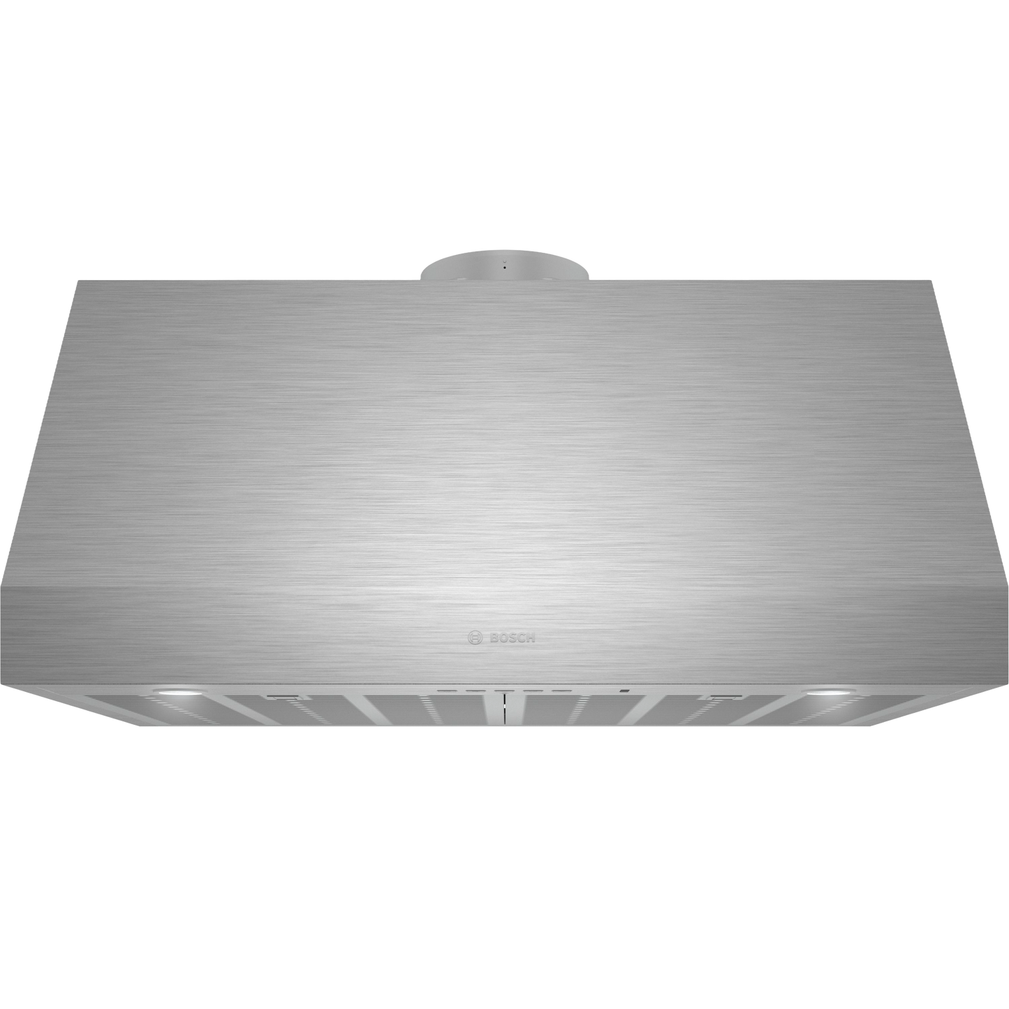 Stainless steel undercabinet range hood in sleek design from Bosch appliances and kitchenware collection