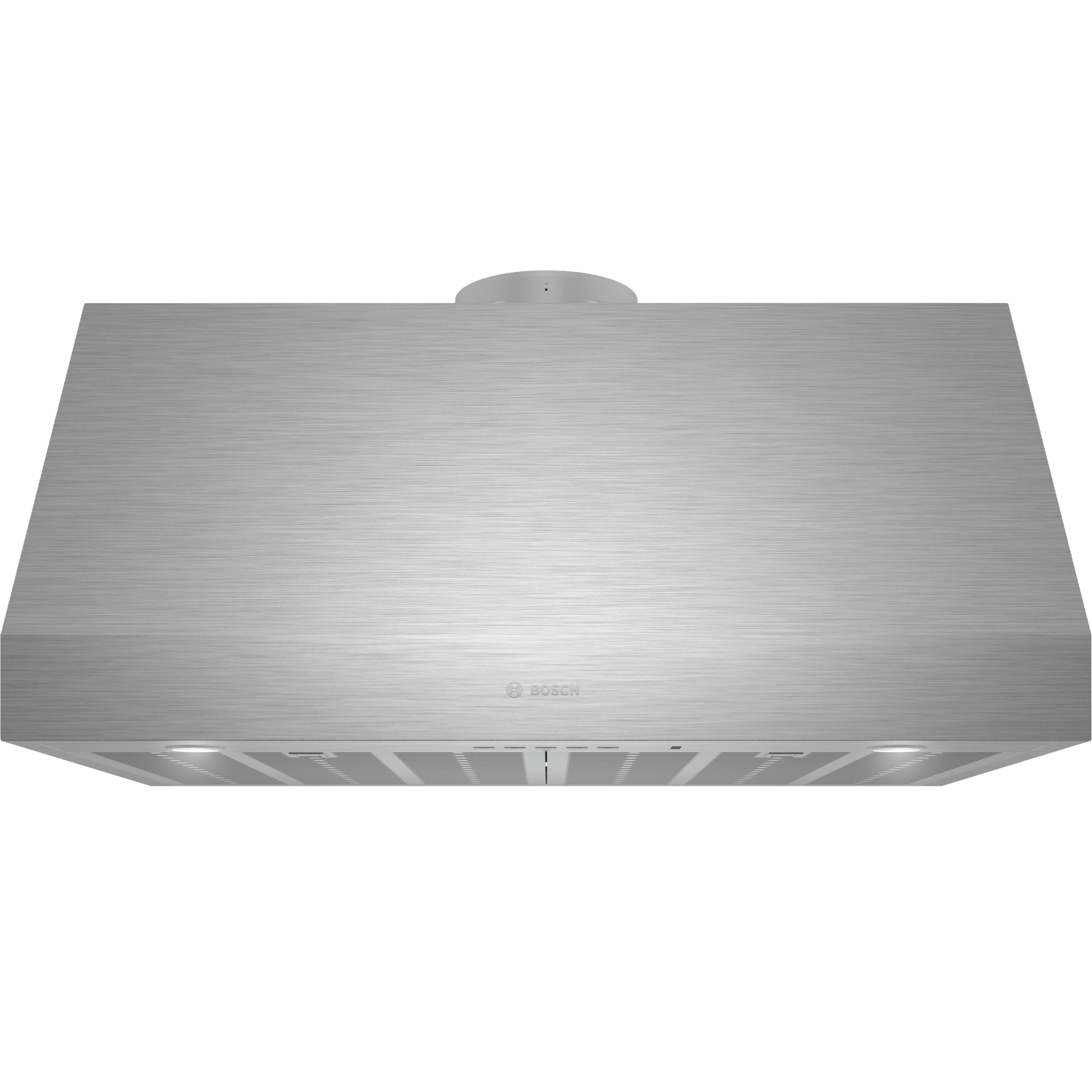 Stainless steel undercabinet range hood in sleek design from Bosch appliances and kitchenware collection