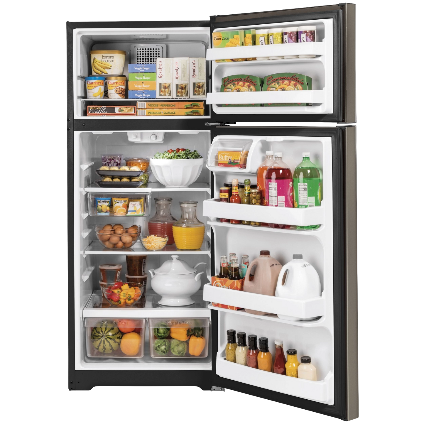 GE® ENERGY STAR® 17.5 Cu. Ft. Top-Freezer Refrigerator