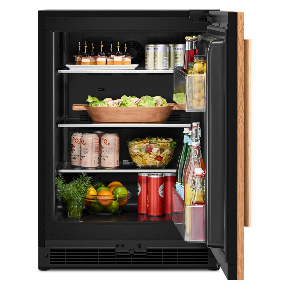 5.0 Cu. Ft. 24-Inch Panel-Ready Undercounter Refrigerator with LED Interior Lighting