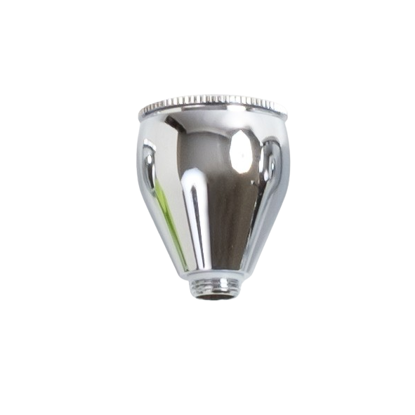 Compact chrome top cup with lid for airbrushes in paint sprayers and supplies collections under $50