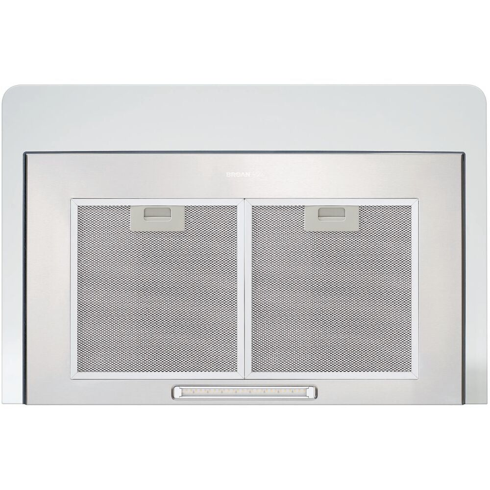 30" Convertible Curved Glass Chimney Range Hood, 460 MAX Blower CFM