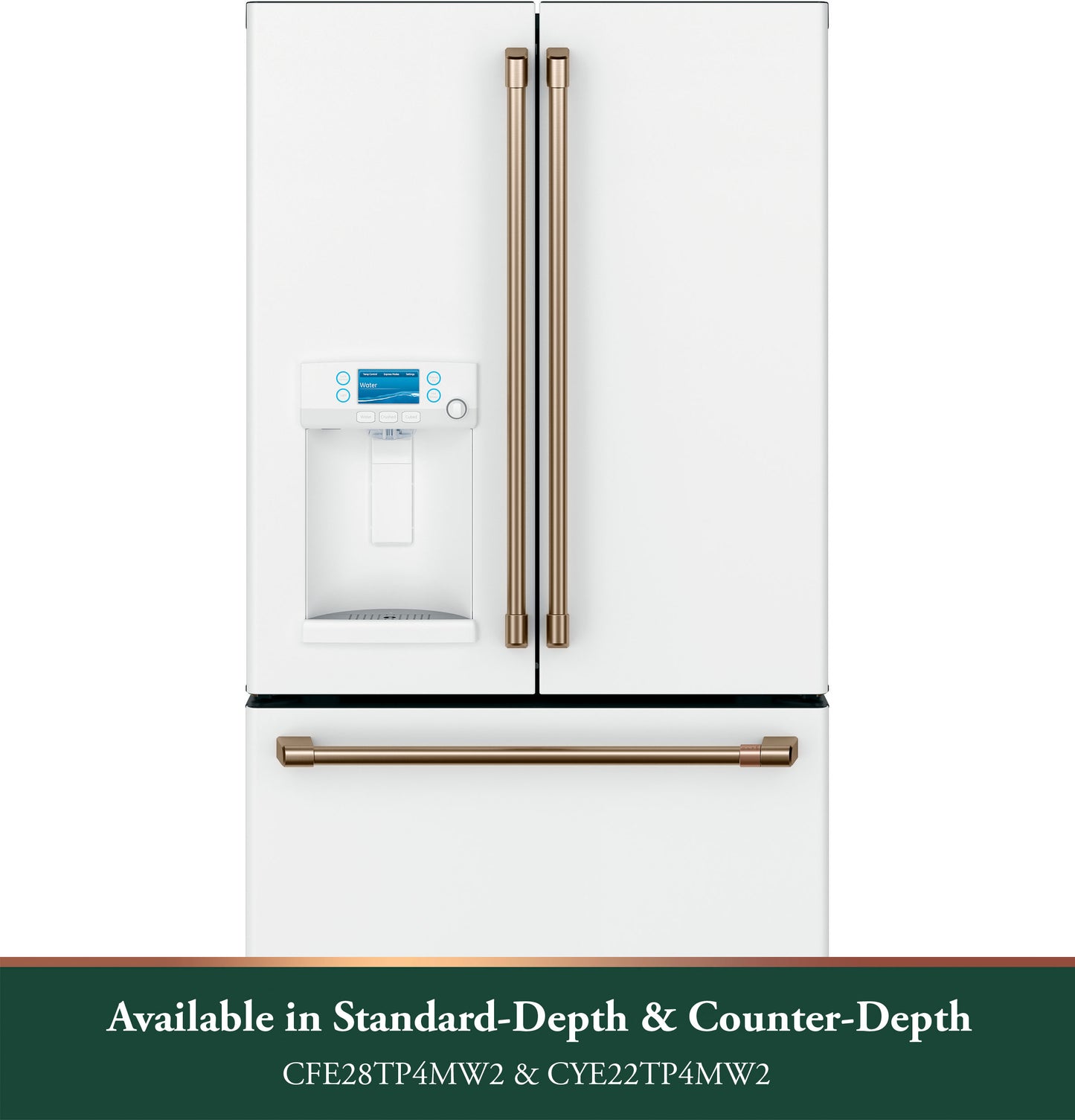 CAFÉ™ ENERGY STAR® 27.7 Cu. Ft. Smart French-Door Refrigerator with Hot Water Dispenser