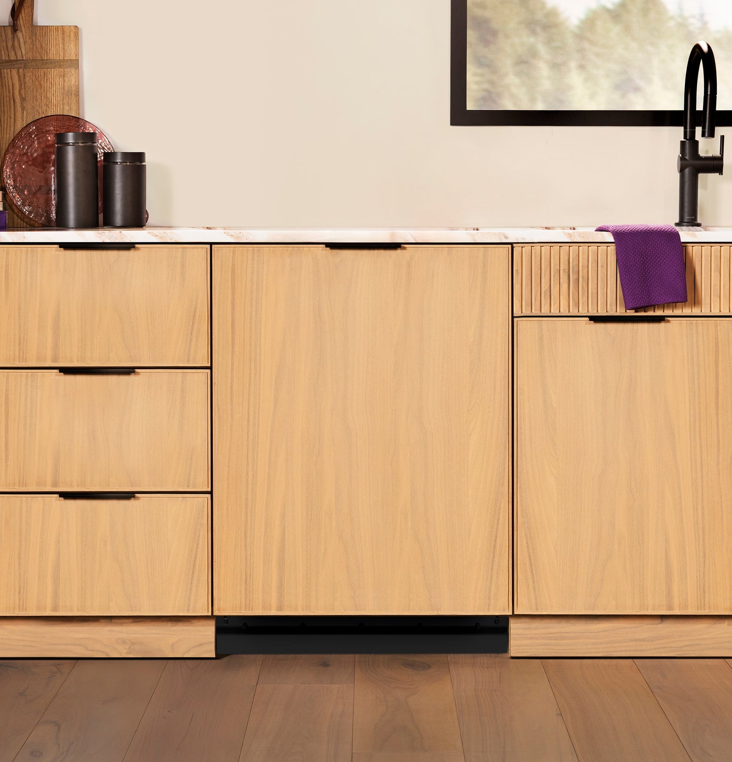 GE Profile™ ENERGY STAR® Panel-Ready Top Control Stainless Interior Dishwasher with Microban™ Antimicrobial Technology