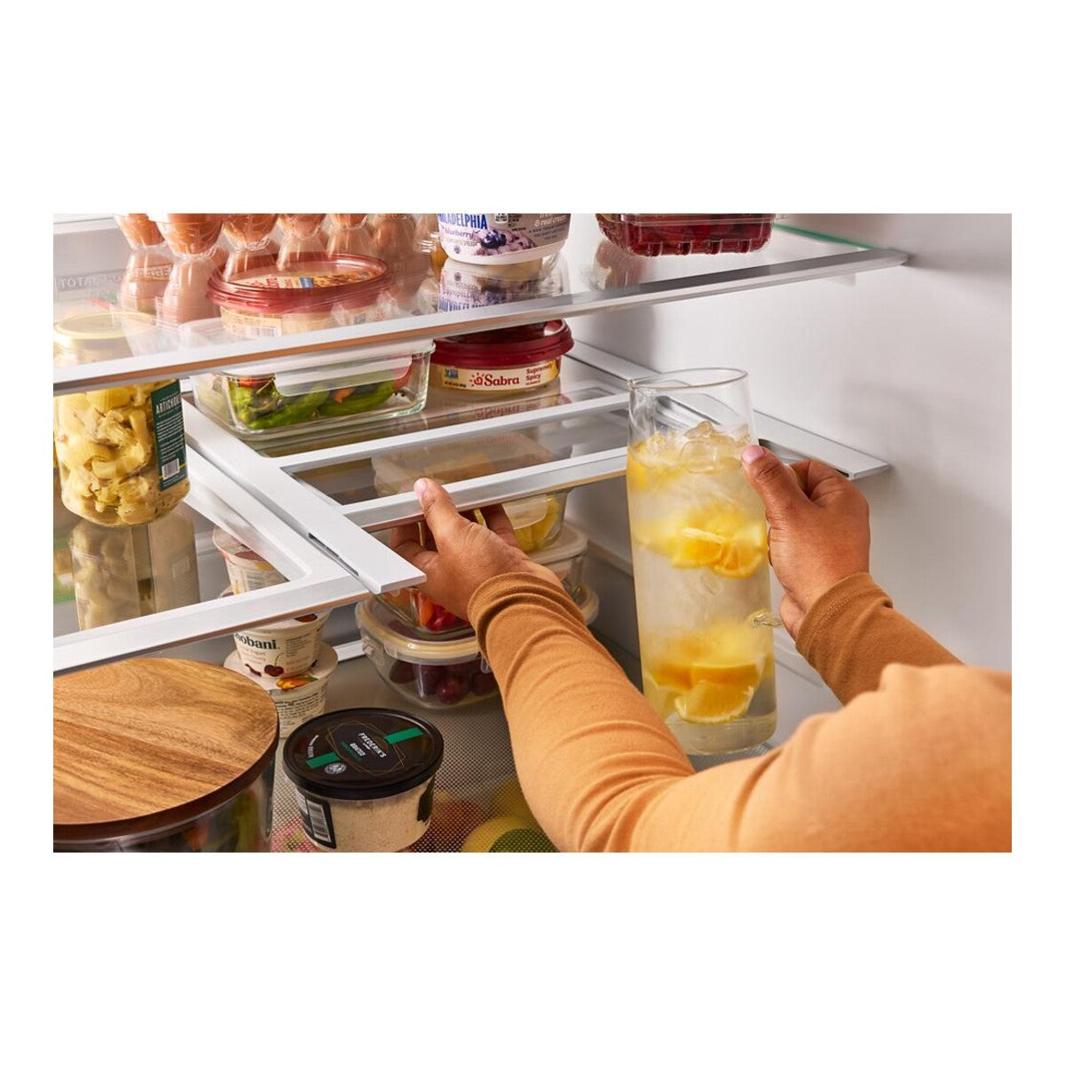 Whirlpool® 29 Cu. Ft. Family-Sized Capacity French Door Refrigerator with Flexible Temperature Drawer