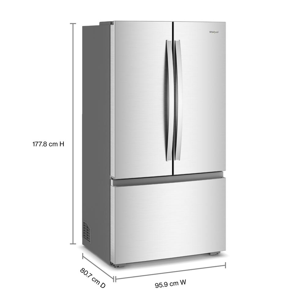 36-inch Wide True Counter Depth 3-Door French Door Refrigerator - 24 cu. ft.