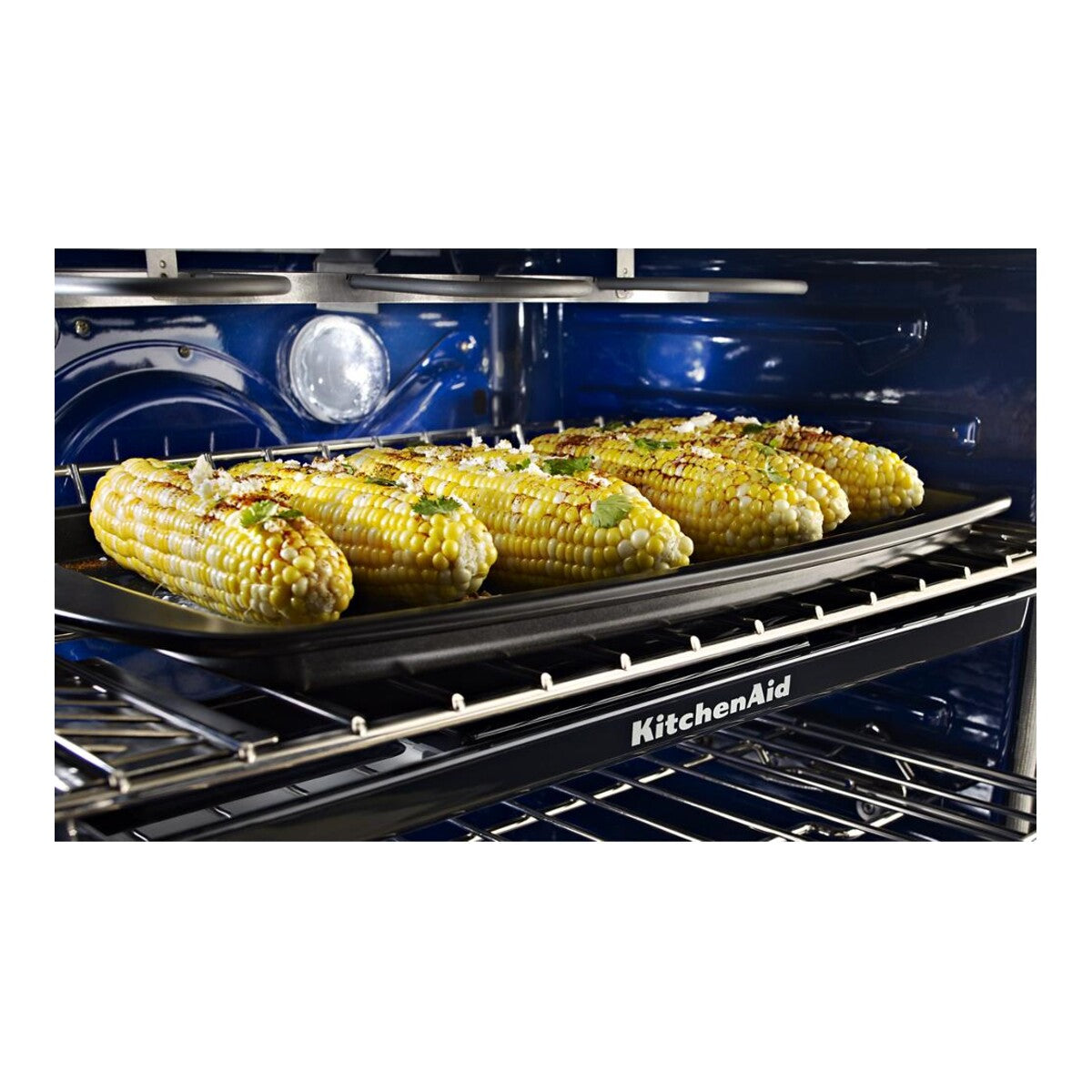 30-Inch 5 Burner Dual Fuel Double Oven Convection Range