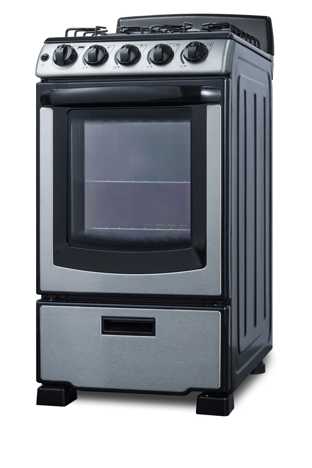 20" Wide Gas Range