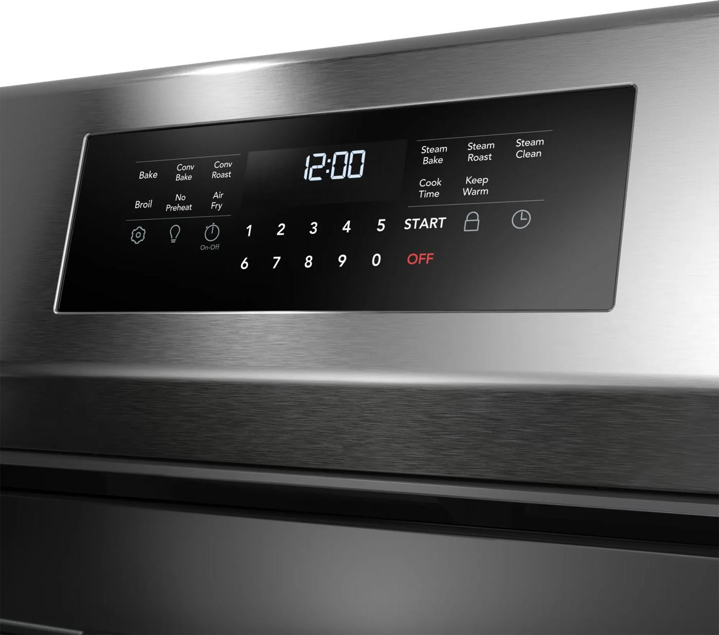 30" Rear Control Gas Range with Air Fry