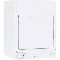 GE Spacemaker® 120V 3.6 cu. ft. Capacity Stationary Electric Dryer