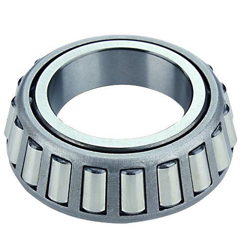 Tapered roller bearing cone made of polished steel for mechanical applications and home improvement projects