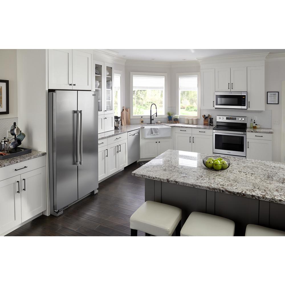 36-Inch Wide Side-by-Side Refrigerator - 25 Cu. Ft.