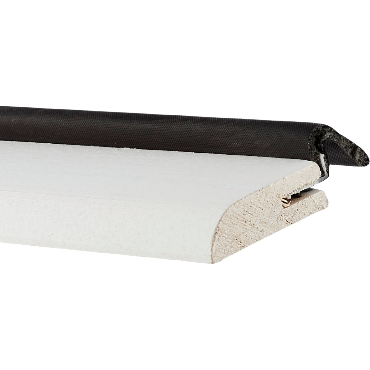 Brown primed wood door jamb weatherstrip with synthetic sealing strip for home improvement hardware under $50 collections