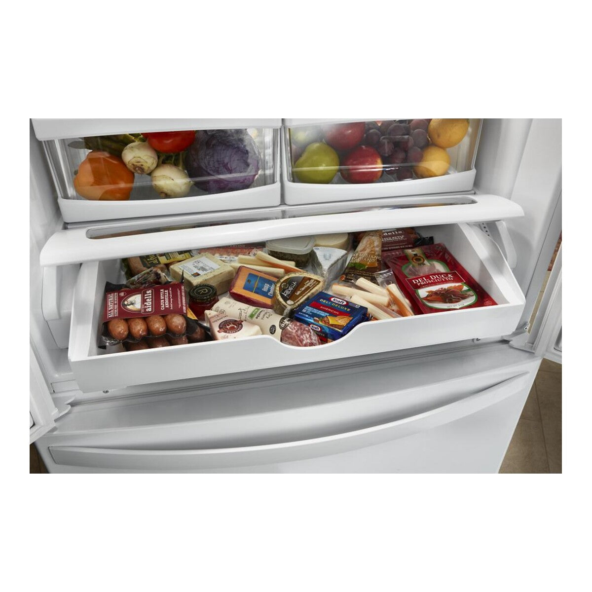 33-inch Wide French Door Refrigerator - 22 cu. ft.