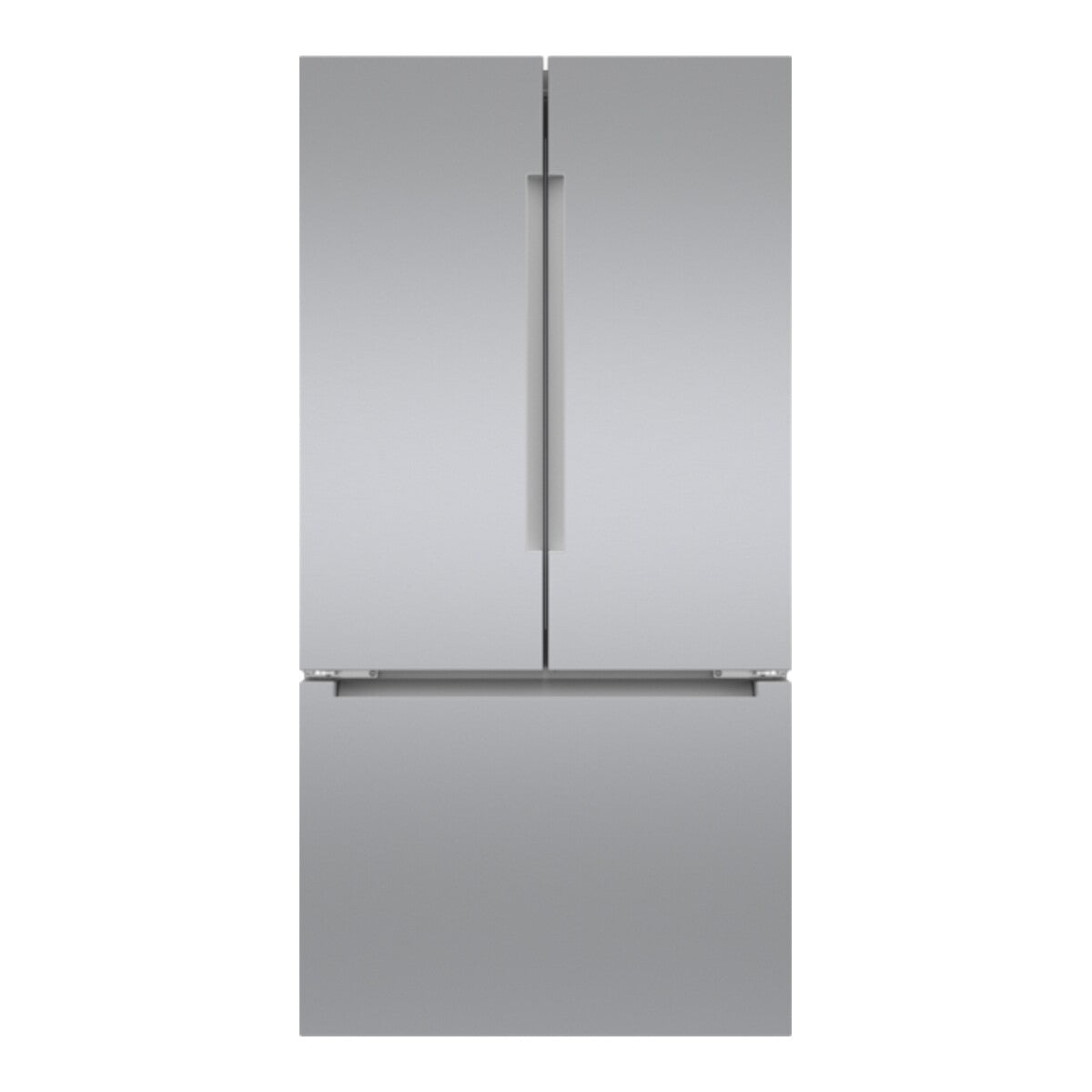 800 Series, French Door Bottom Mount Refrigerator, 36'', Brushed steel