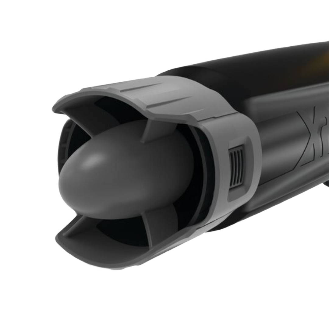 DEWALT 20V MAX 5 Ah Lithium-Ion Brushless Handheld Blower (Tool Only) nozzle close-up for home improvement tools use