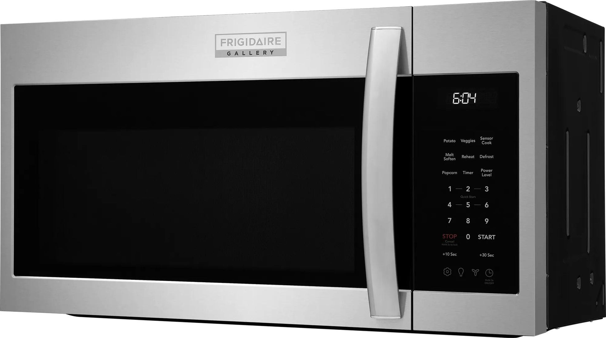 Stainless steel over-the-range microwave with sensor cook, digital controls, and LED time display from Microwaves collection