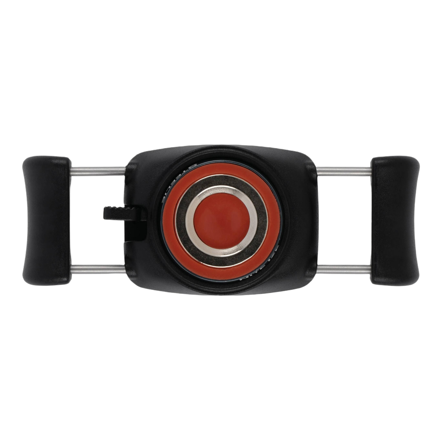 Adjustable phone holder with red and black Steelie mount designed for secure grip in electrical and home improvement tools collection