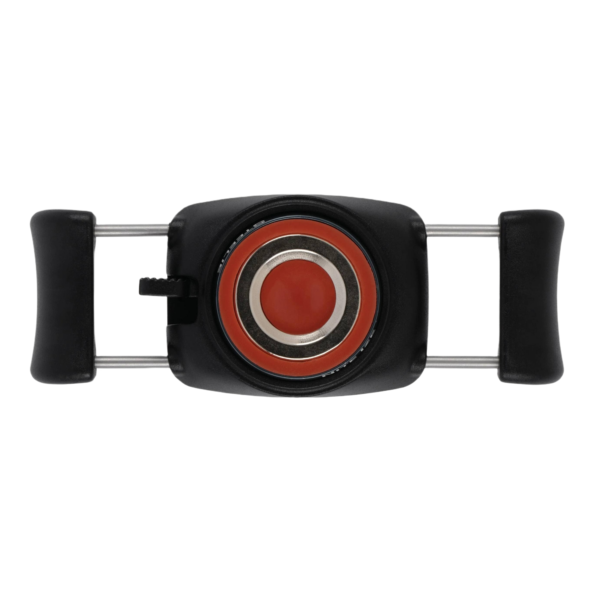 Adjustable phone holder with red and black Steelie mount designed for secure grip in electrical and home improvement tools collection