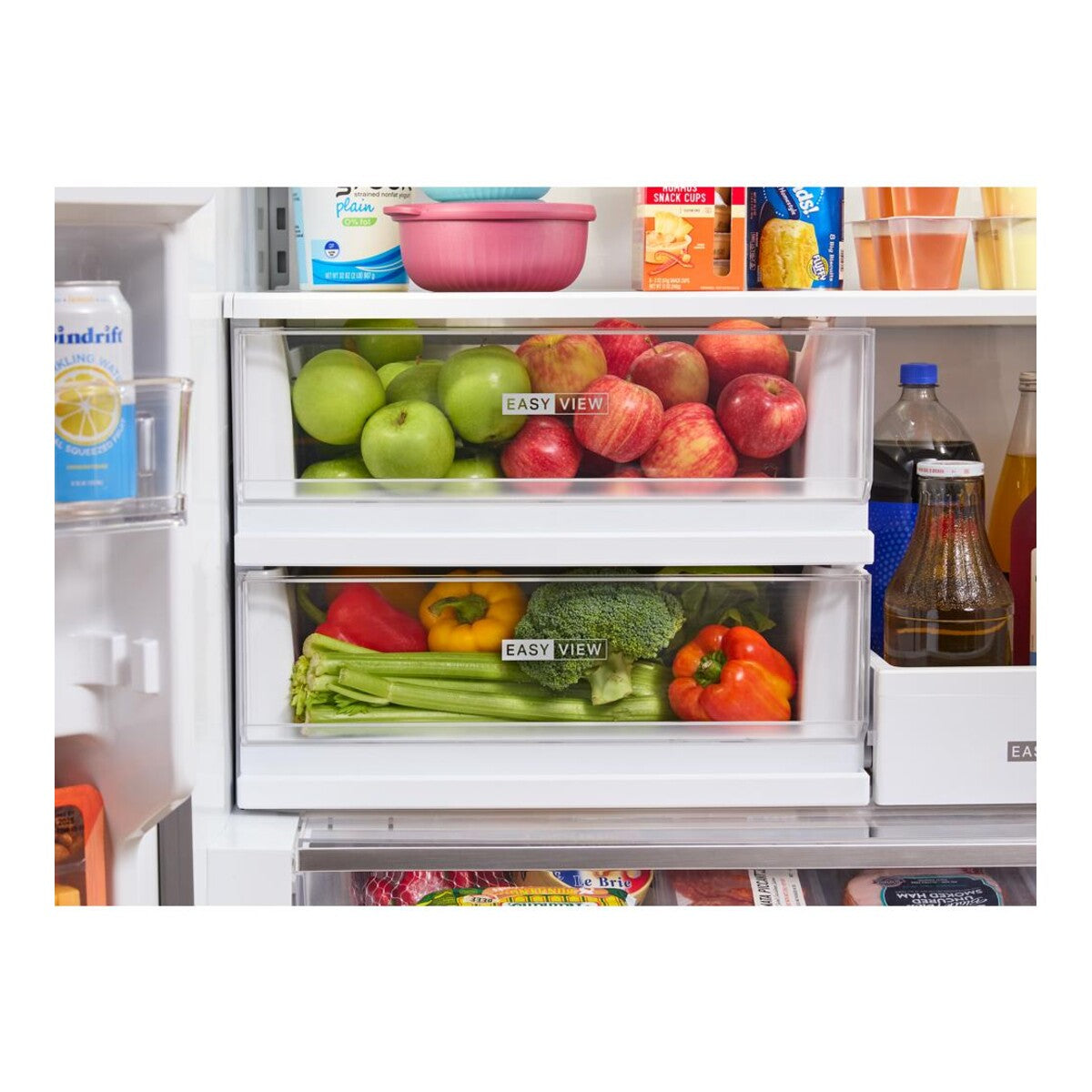 36-inch Wide True Counter Depth 4-Door French Door Refrigerator - 22 cu. ft.